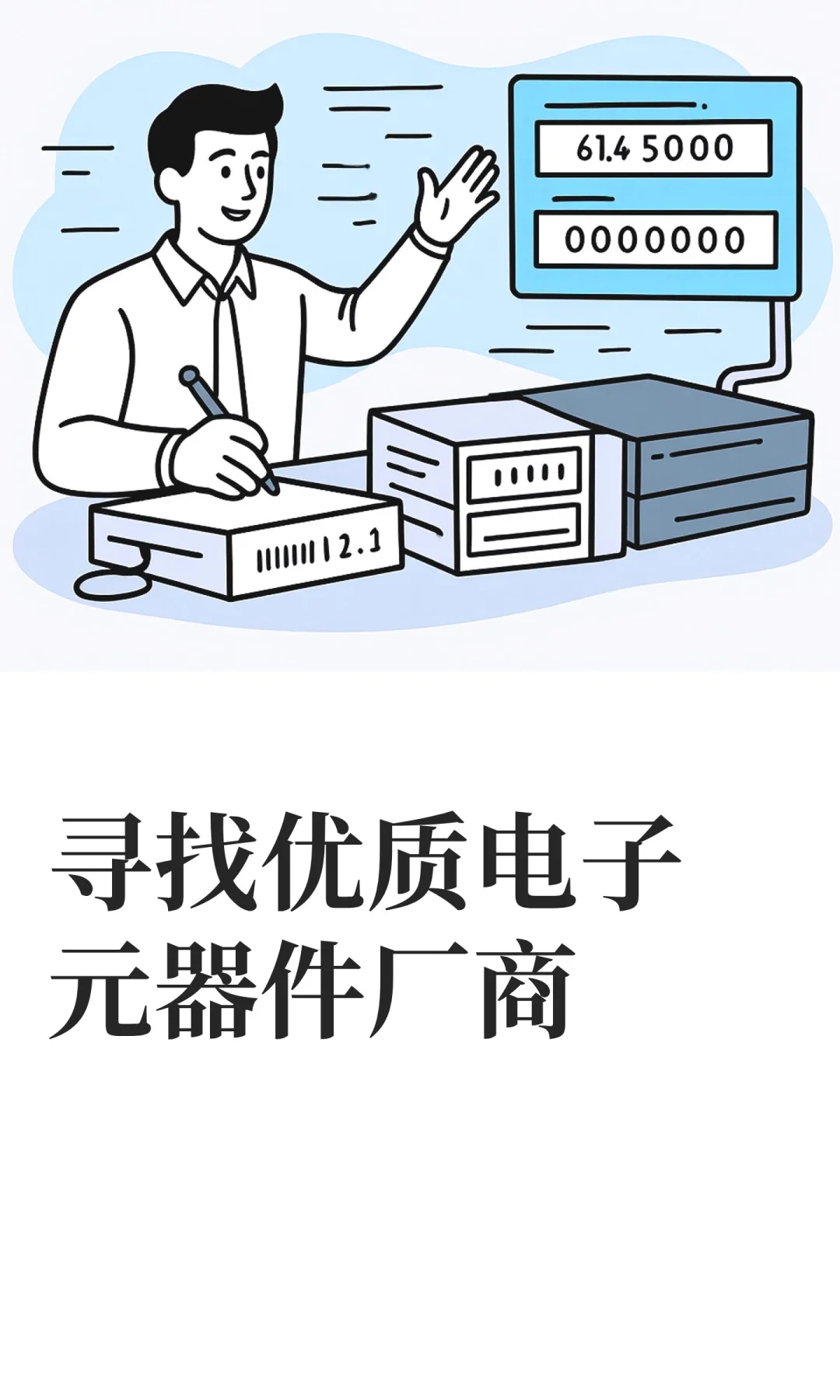 寻找优质电子元器件厂商