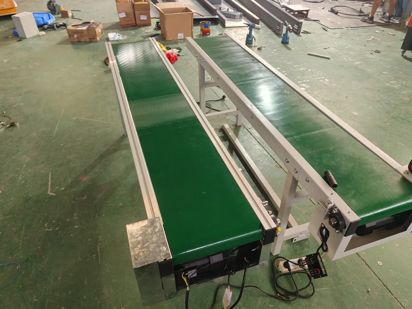 平行输送线传送带流水线