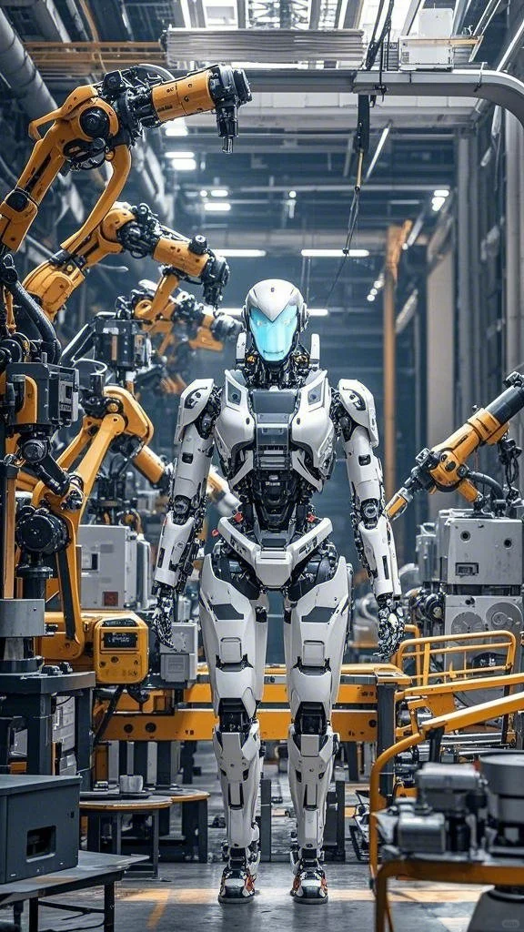 工厂流水线人类的挽歌