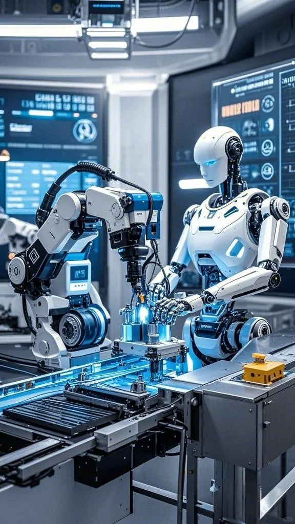 工厂流水线人类的挽歌