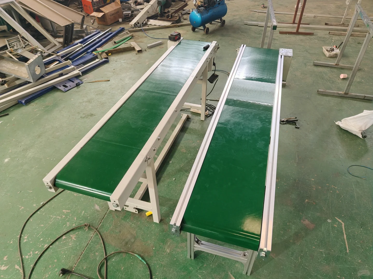 平行输送线传送带流水线