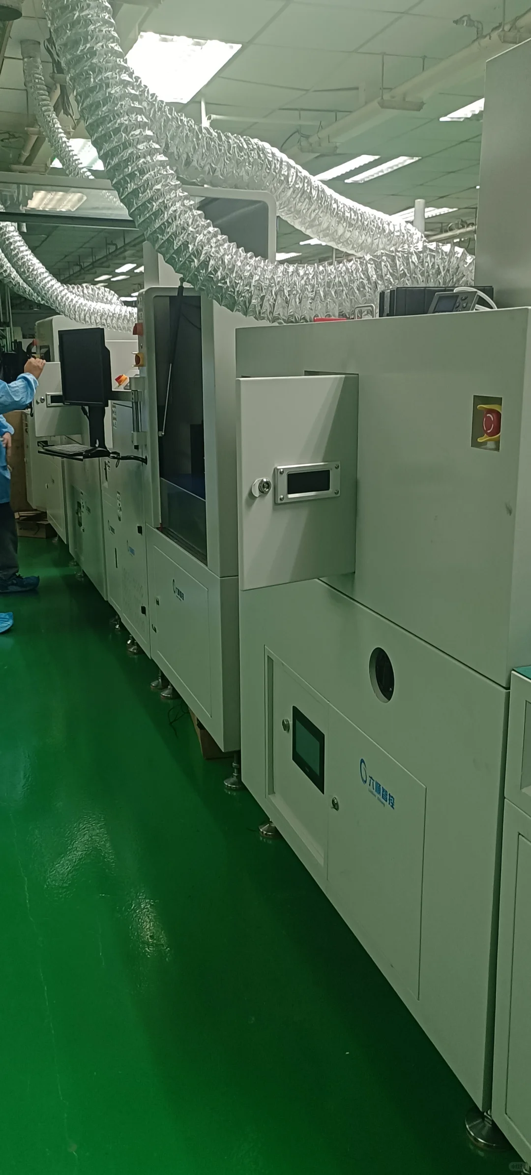 UV涂覆生产线调试现场✨