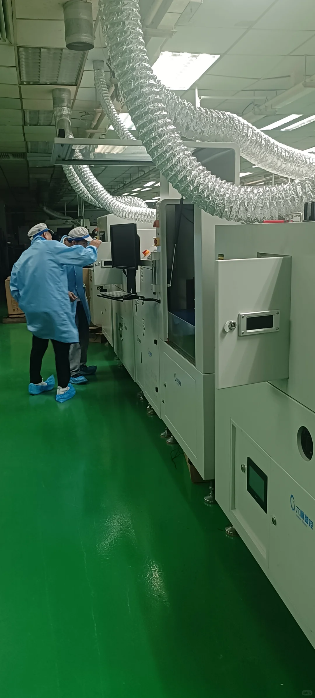 UV涂覆生产线调试现场✨