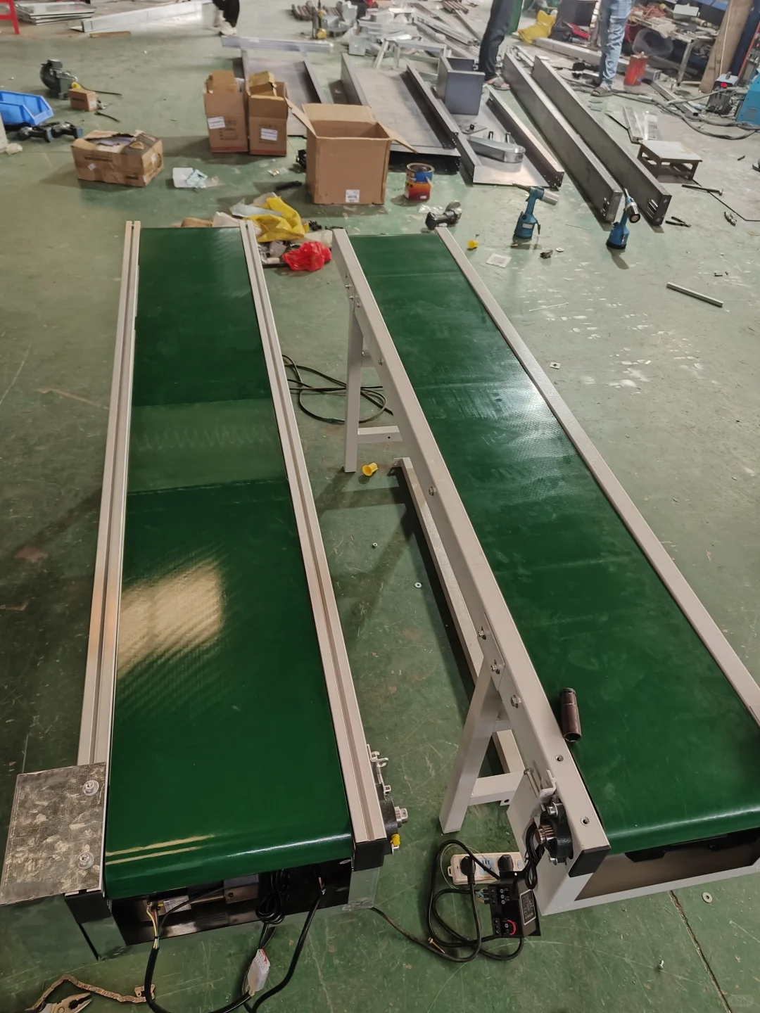 平行输送线传送带流水线