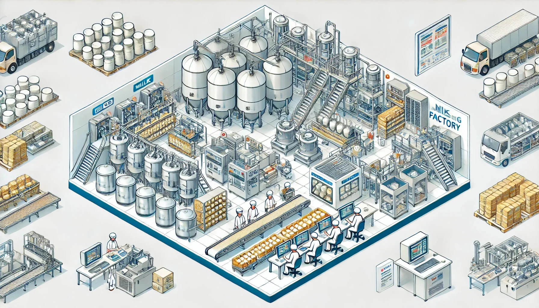 乳制品加工厂