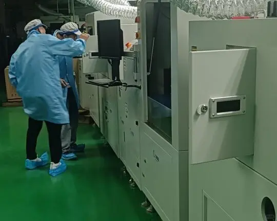 UV涂覆生产线调试现场✨