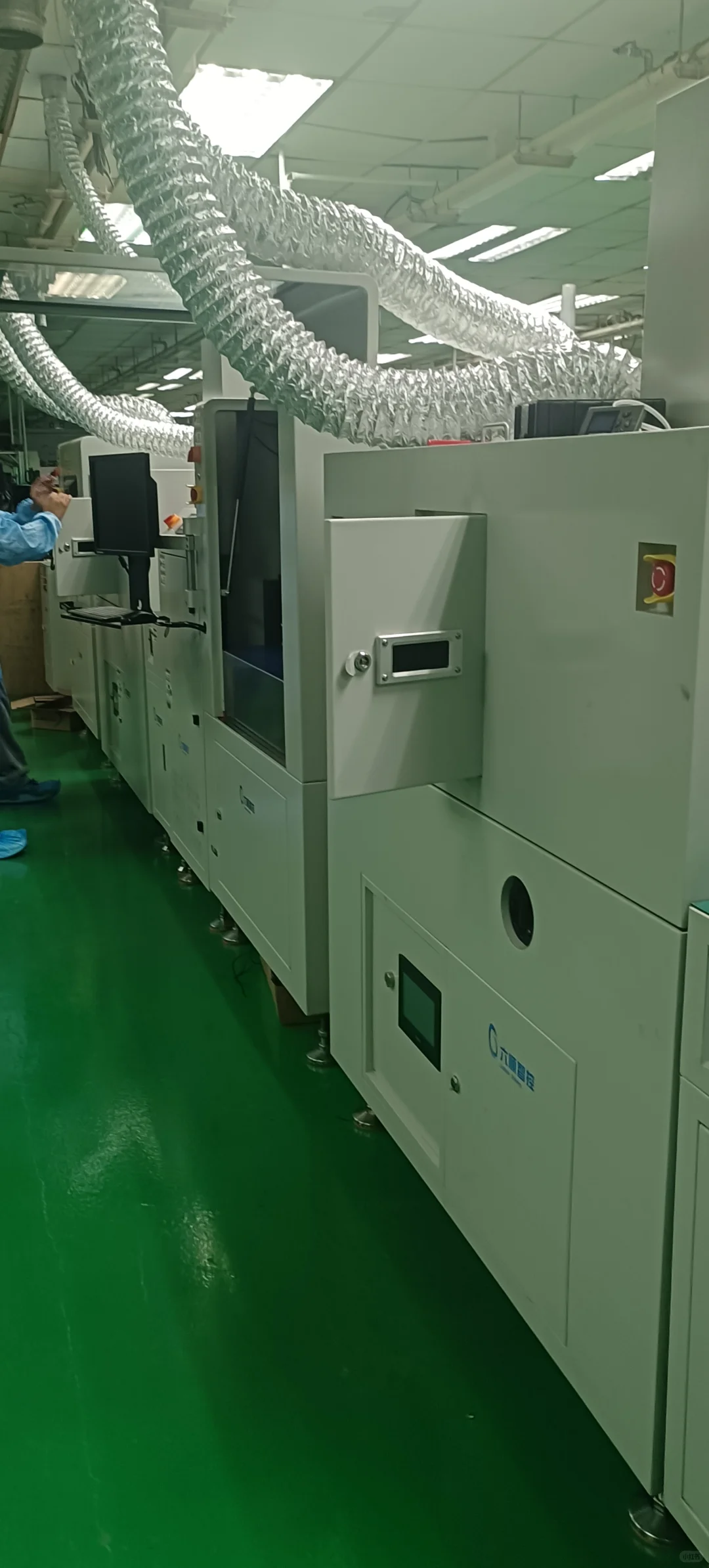 UV涂覆生产线调试现场✨