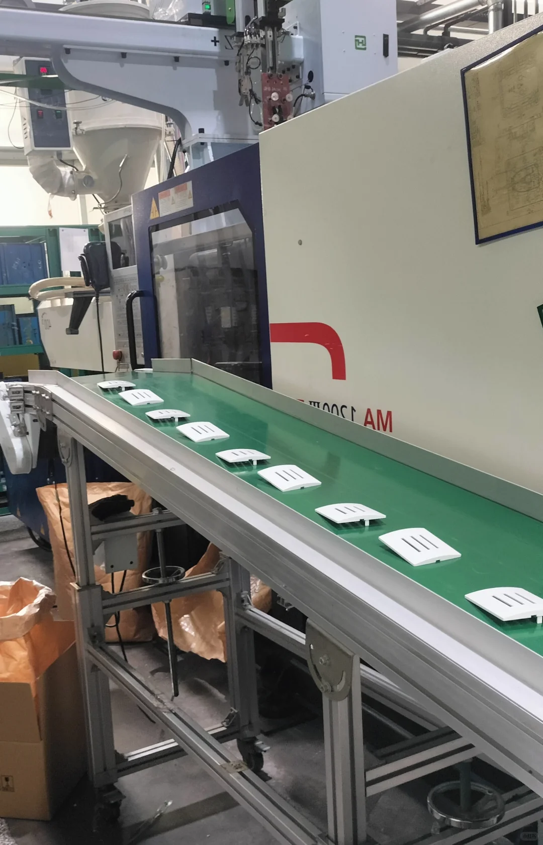 注塑车间注塑件加工