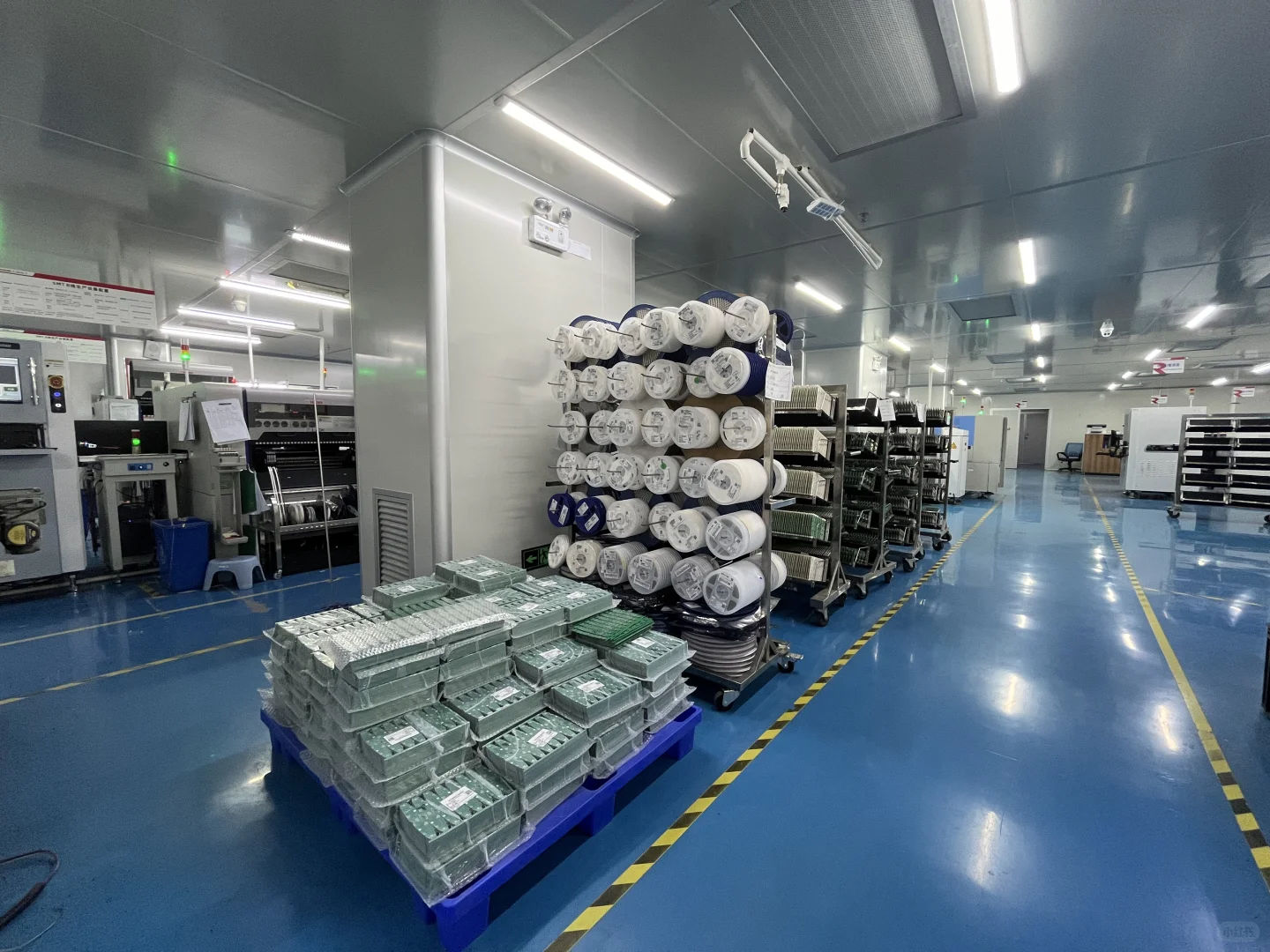 今天带你们看看！我们的pcba工厂