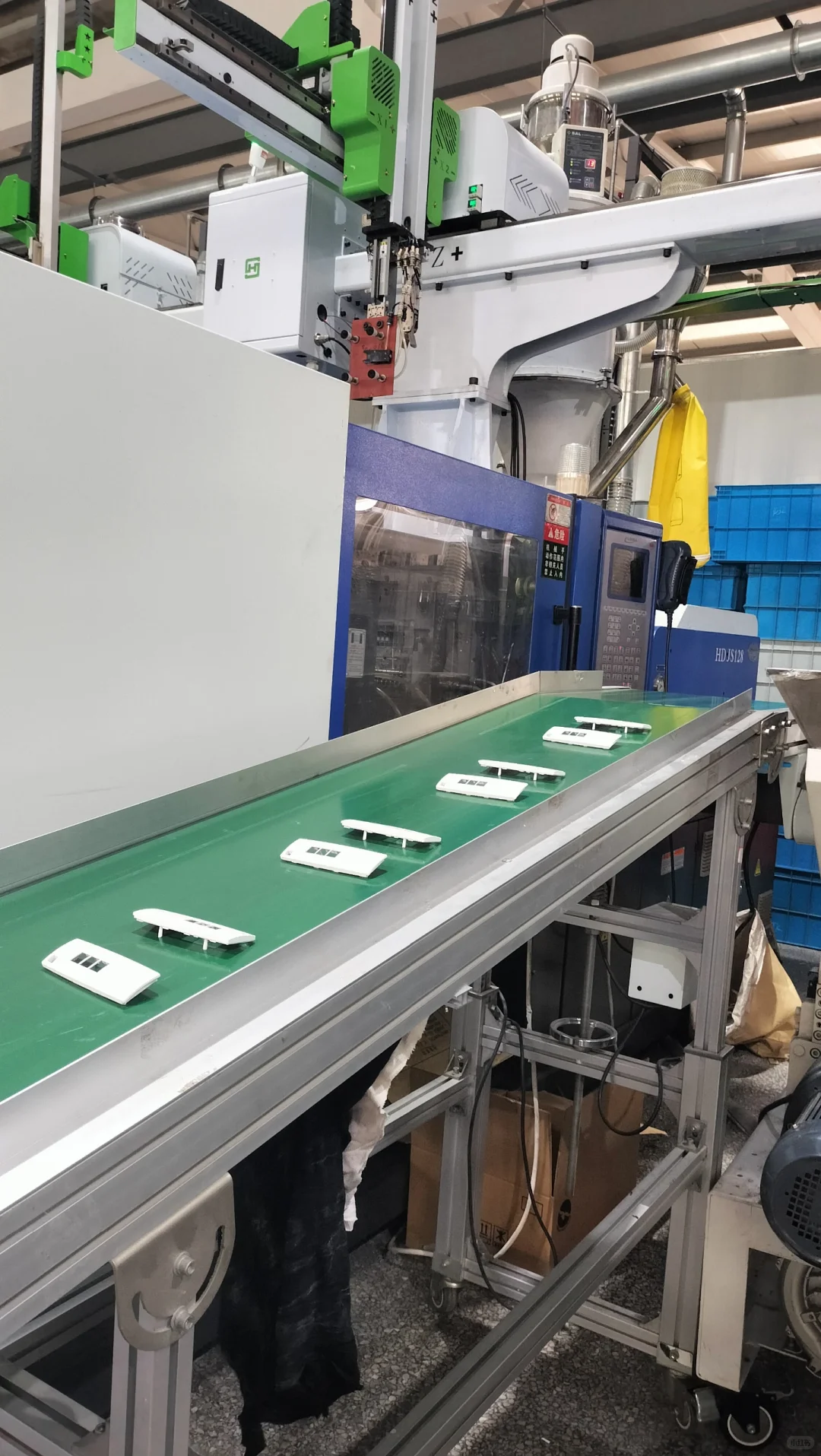 注塑车间注塑件加工