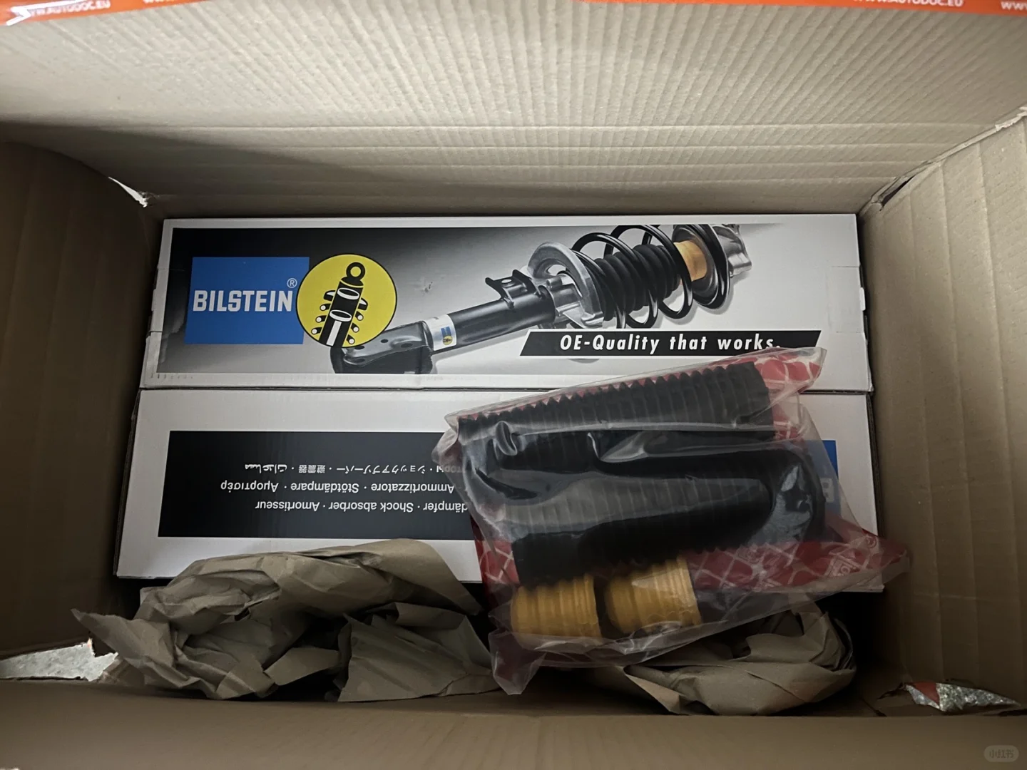 ??修车记录，自己换漏油的避震