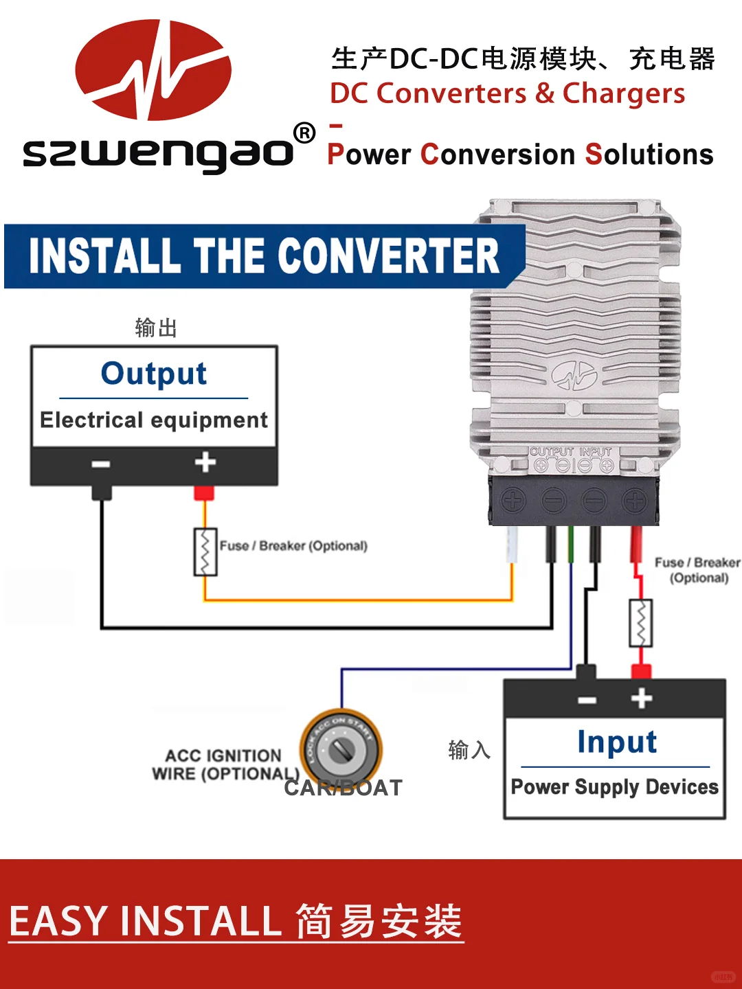 行车电压不稳？看看这款8-40V转12V稳压器