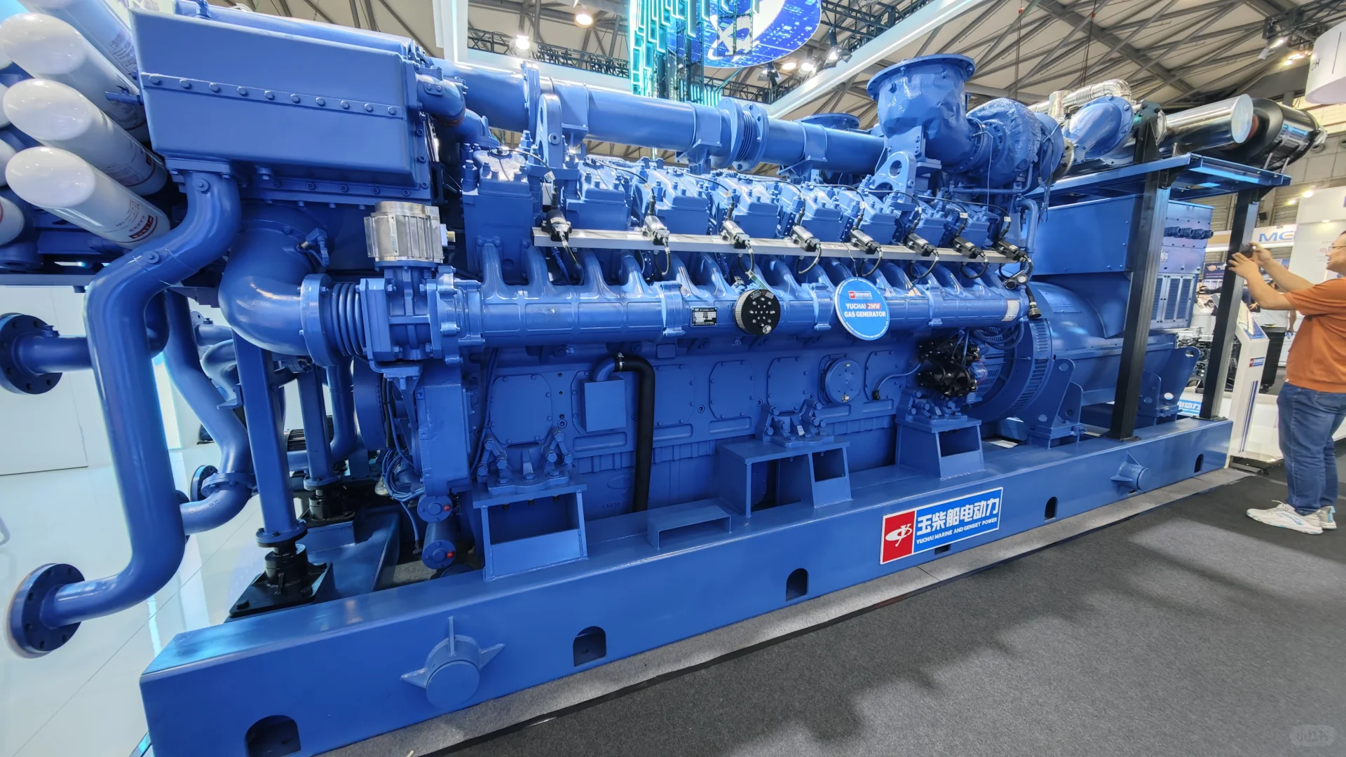 2200千瓦玉柴燃气发电机