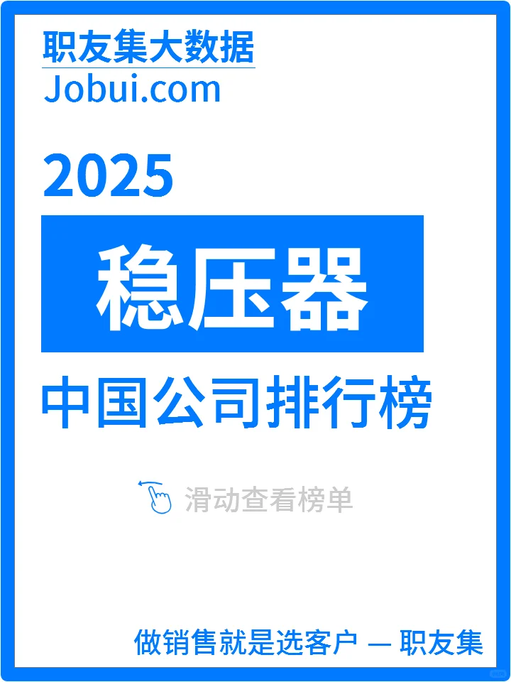 2025年中国稳压器公司排行榜