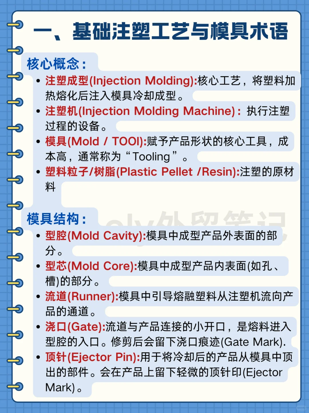 救命?，这才是注塑人必看的行业黑话秘籍❗️