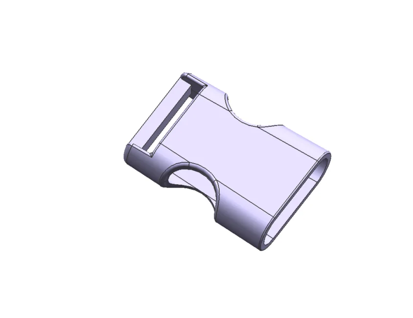 背包带扣外壳注塑模具设计