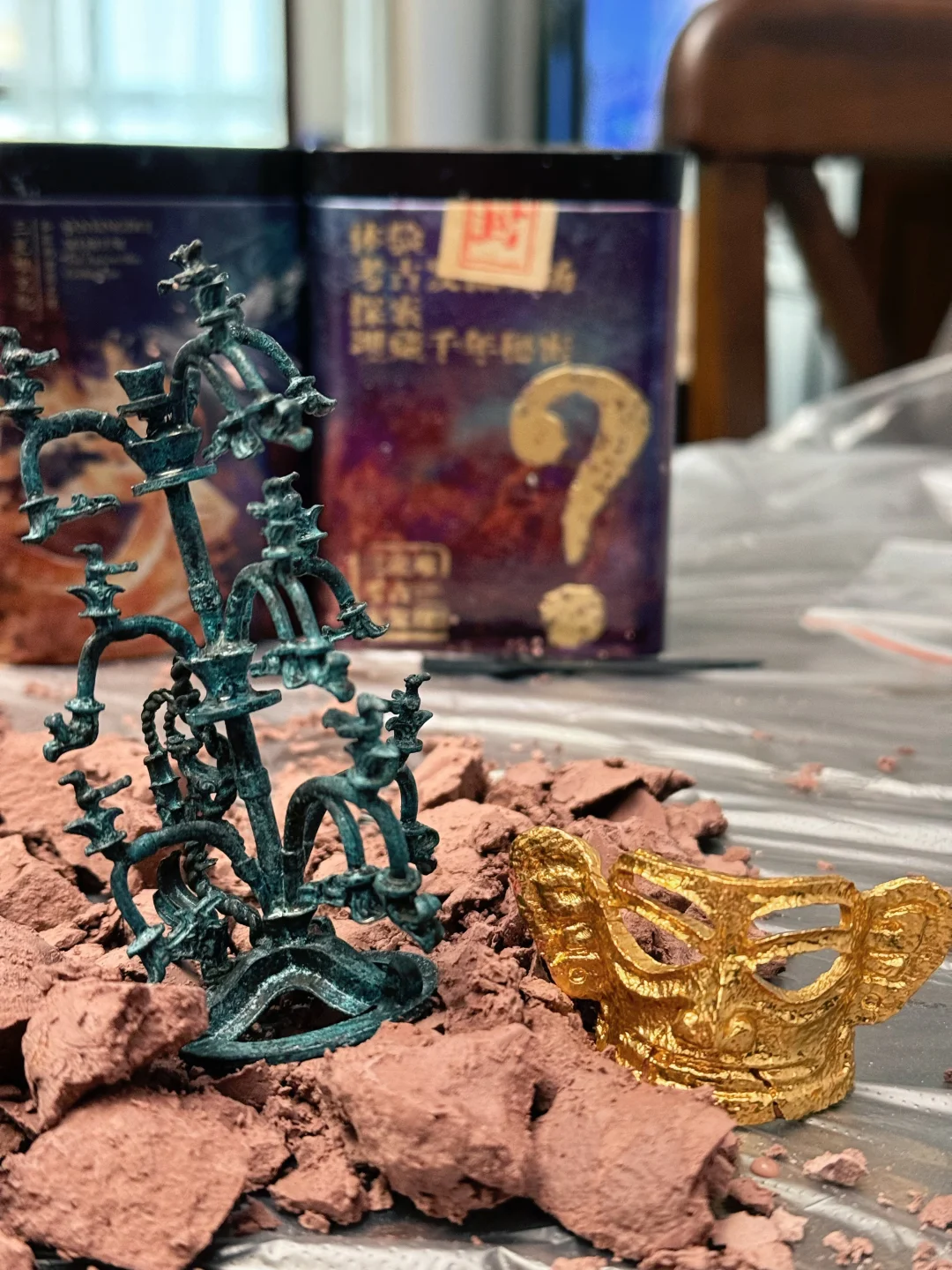 三星堆考古盲盒第二弹开出了青铜神树