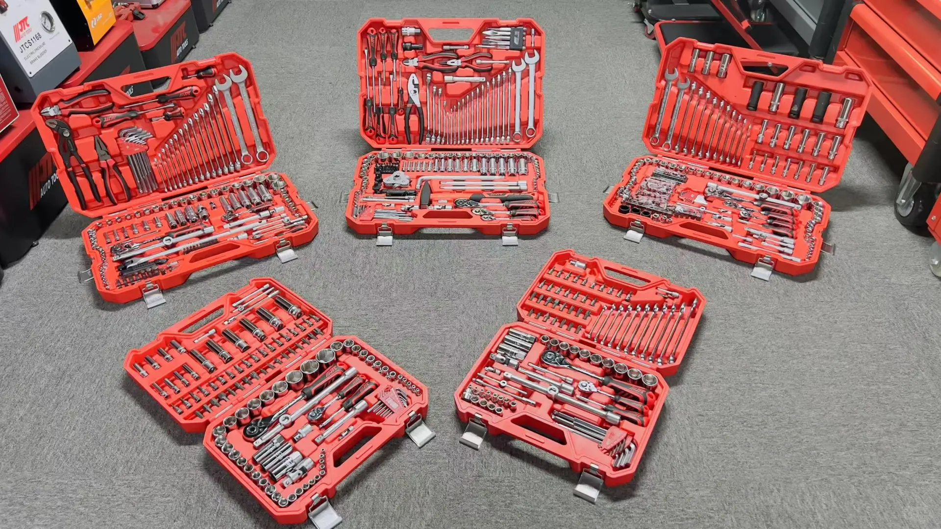 JTC汽修专用工具 166件多功能维修工具组套综