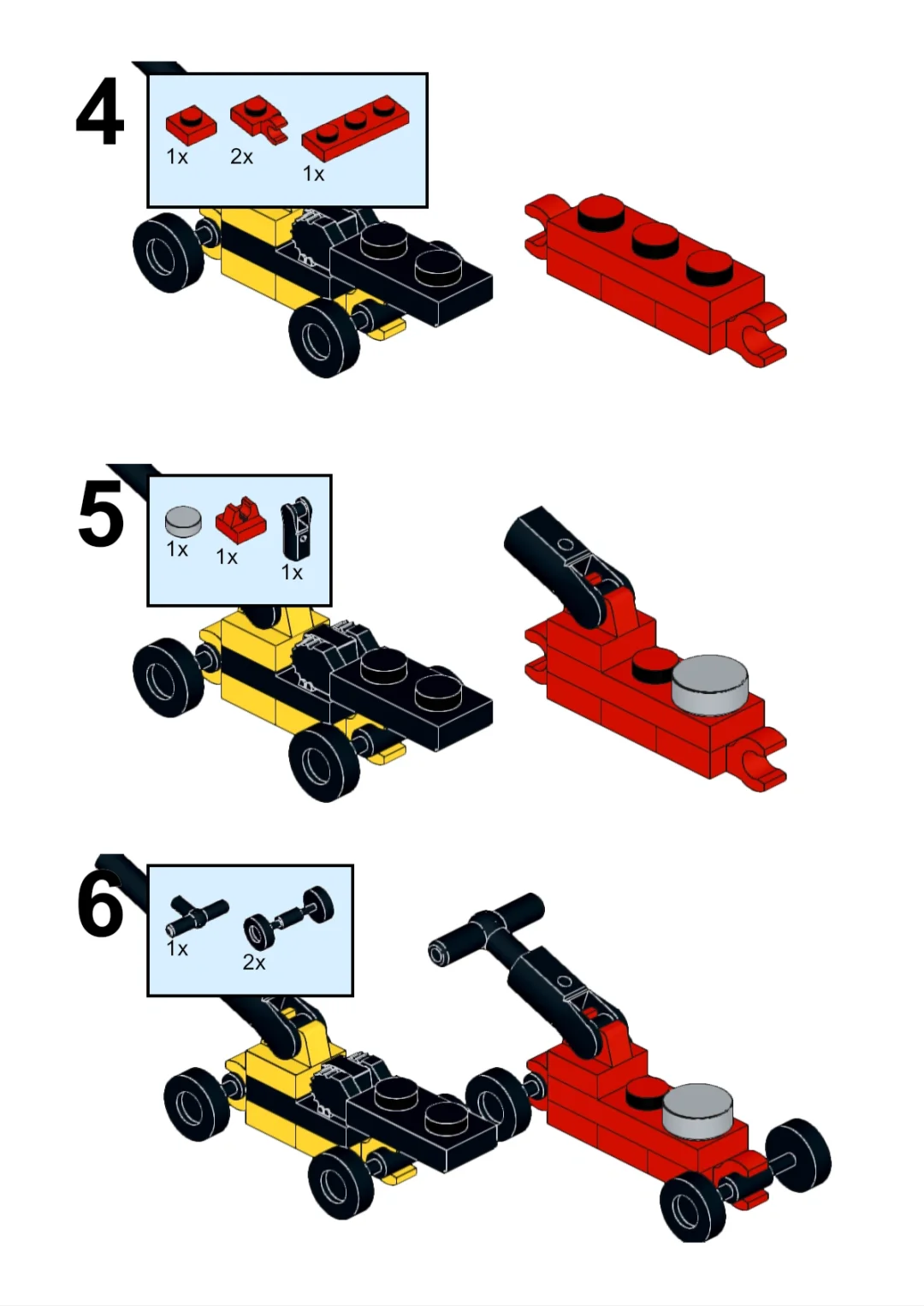 Moc图纸|车辆维修工具 拆胎机和千斤顶