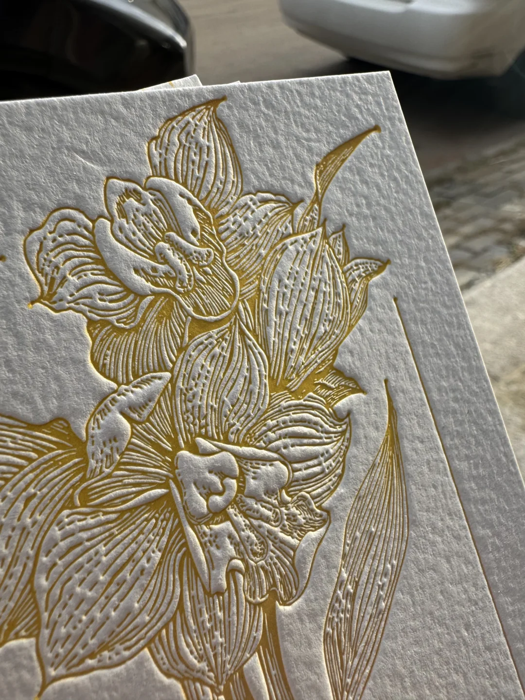 一些关于渐变的压印质感