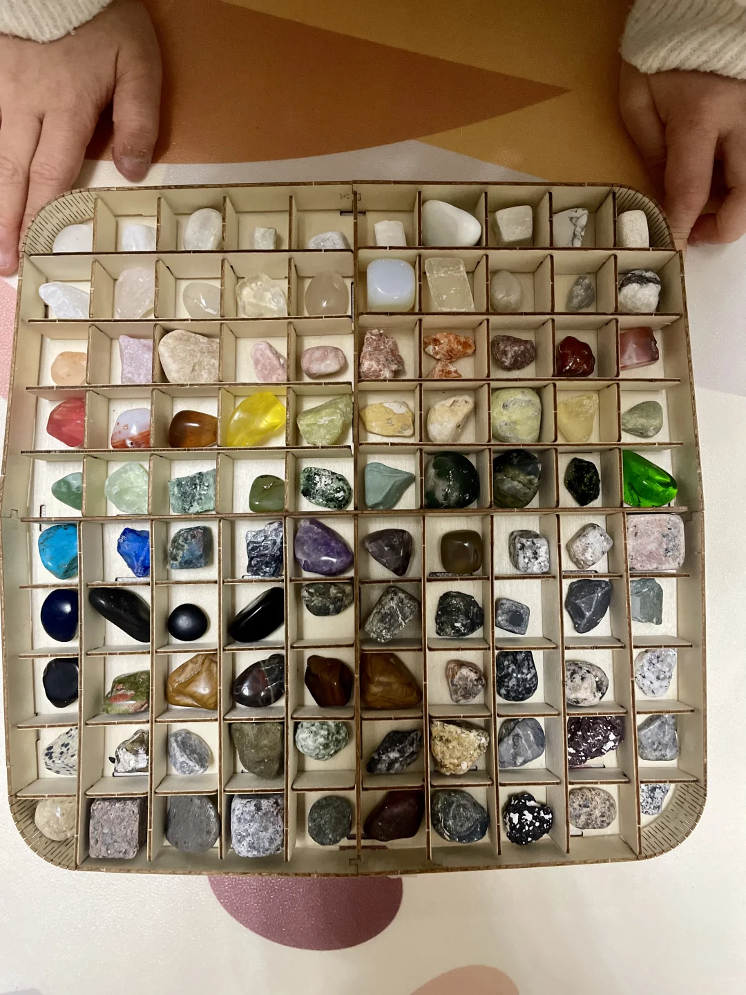 ?哇！山姆这石头也太好看了！