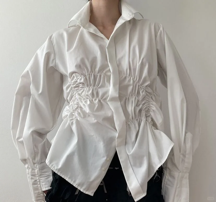 服装工艺分享——褶皱的处理与细节