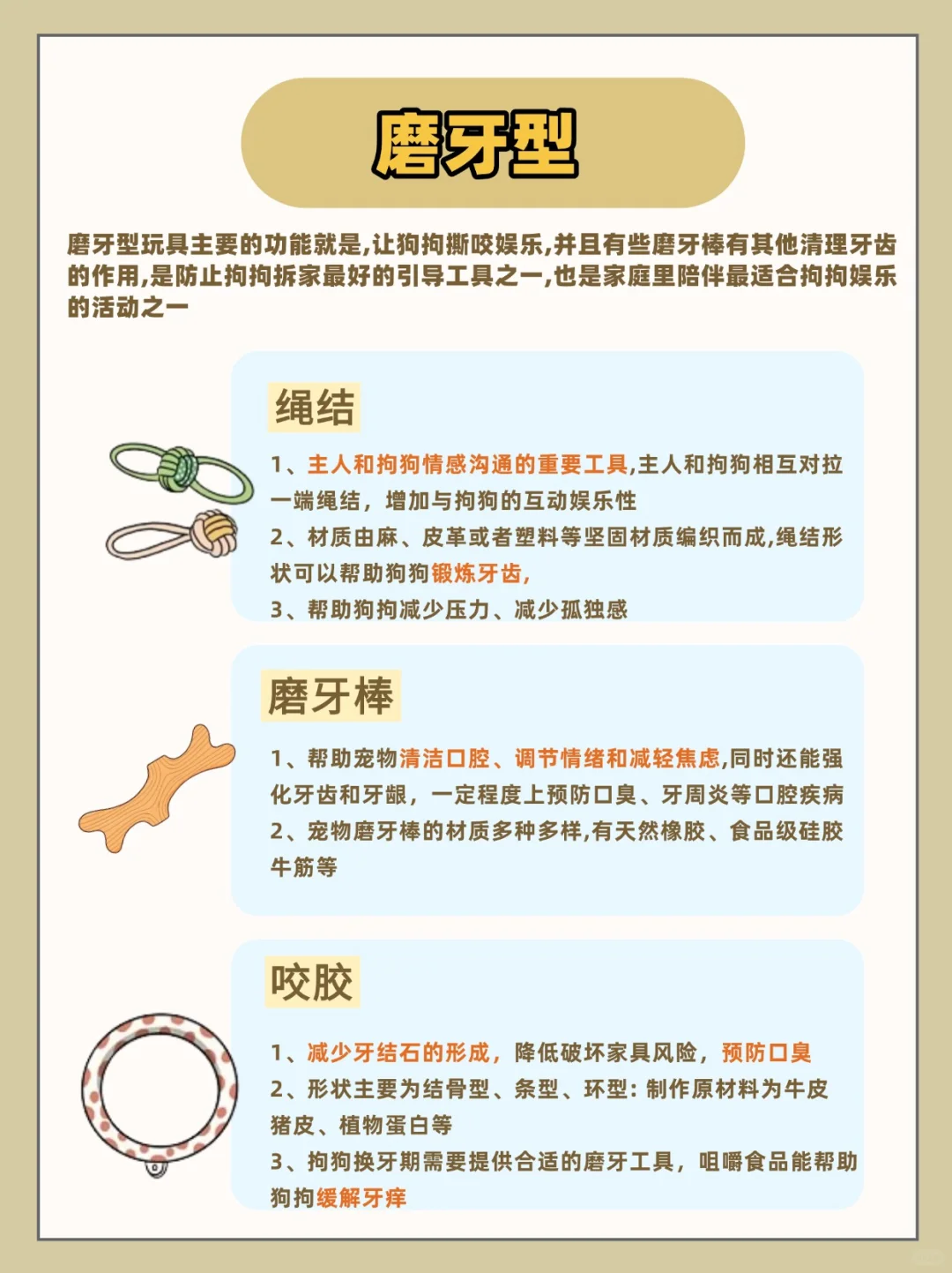 12种狗狗丰荣玩具|区分种类养宠人快看❗️