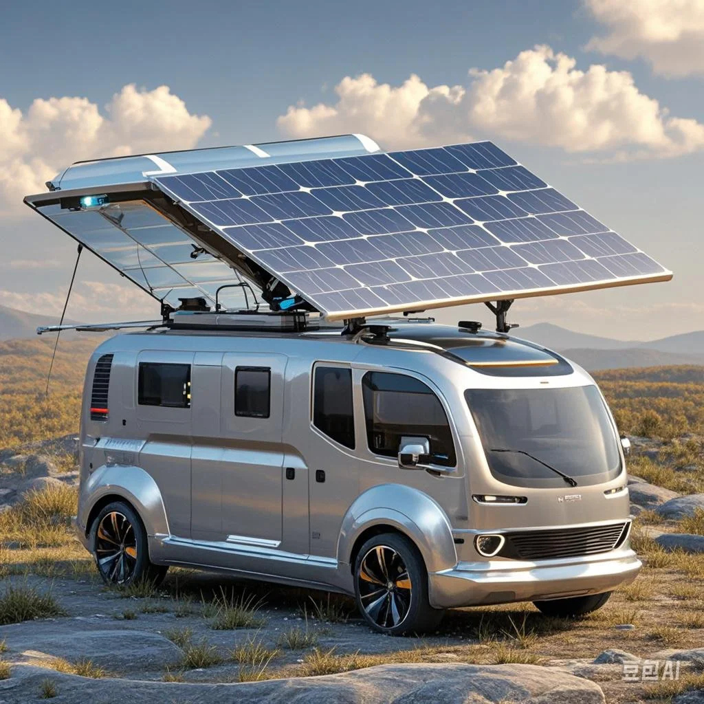 末日逃生之无限续航太阳能房车