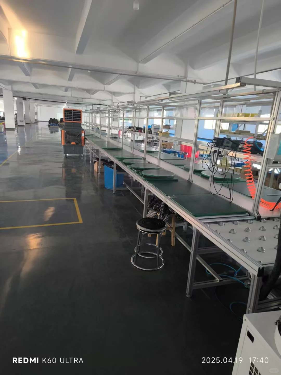 走啊，流水线走起来！10000平的锂电池工厂