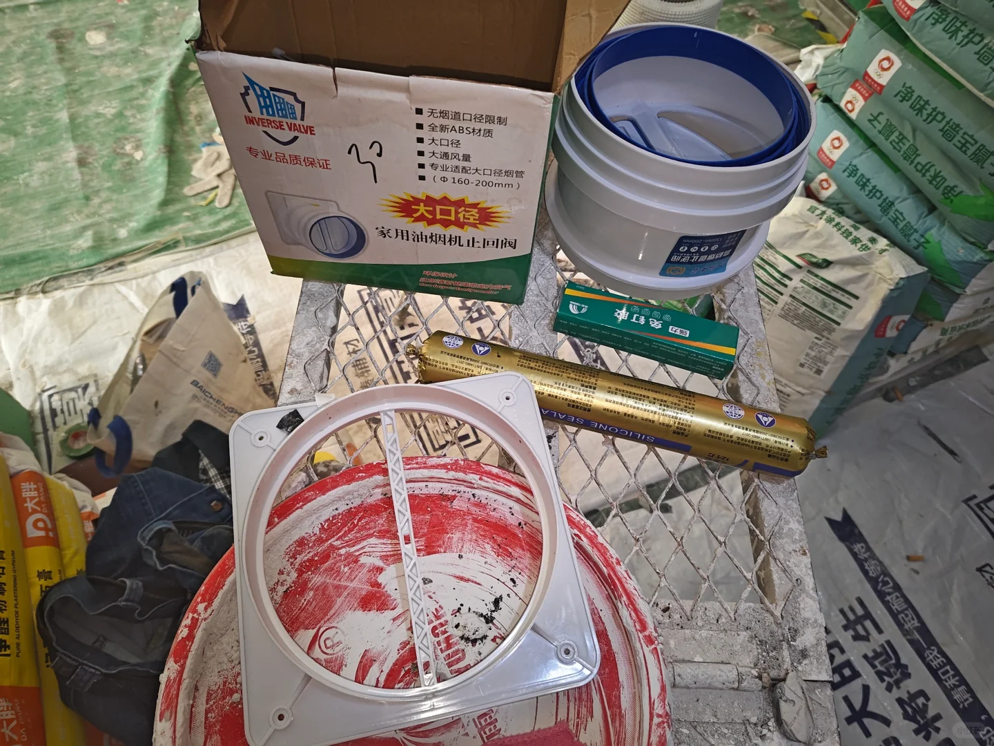 安装烟道止逆阀