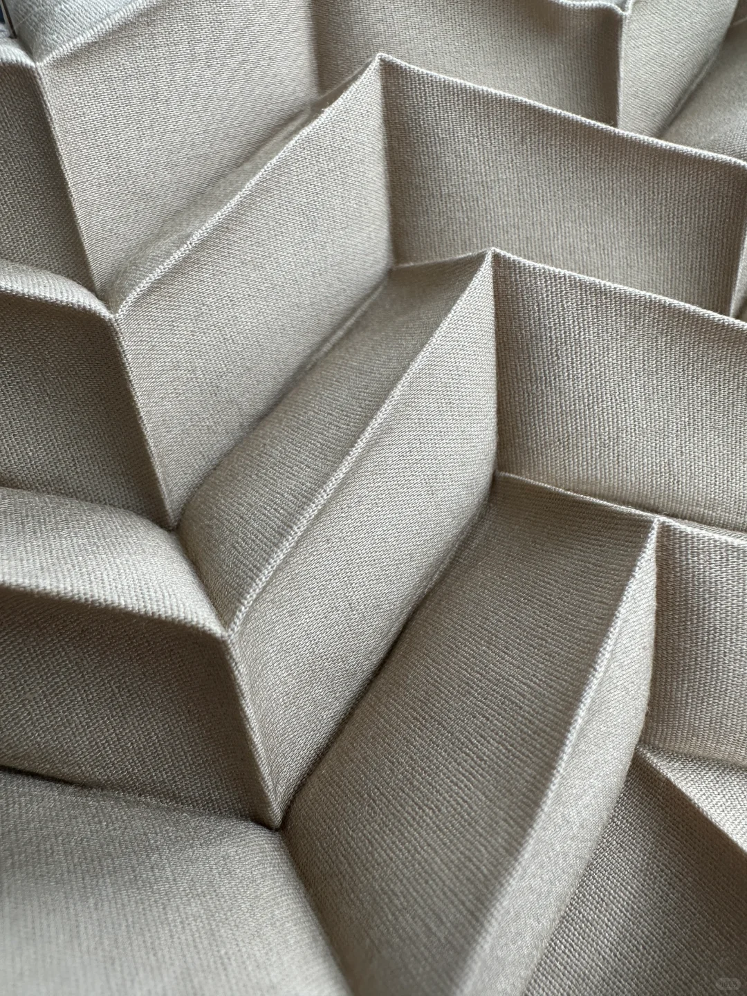 折纸褶皱肌理面料