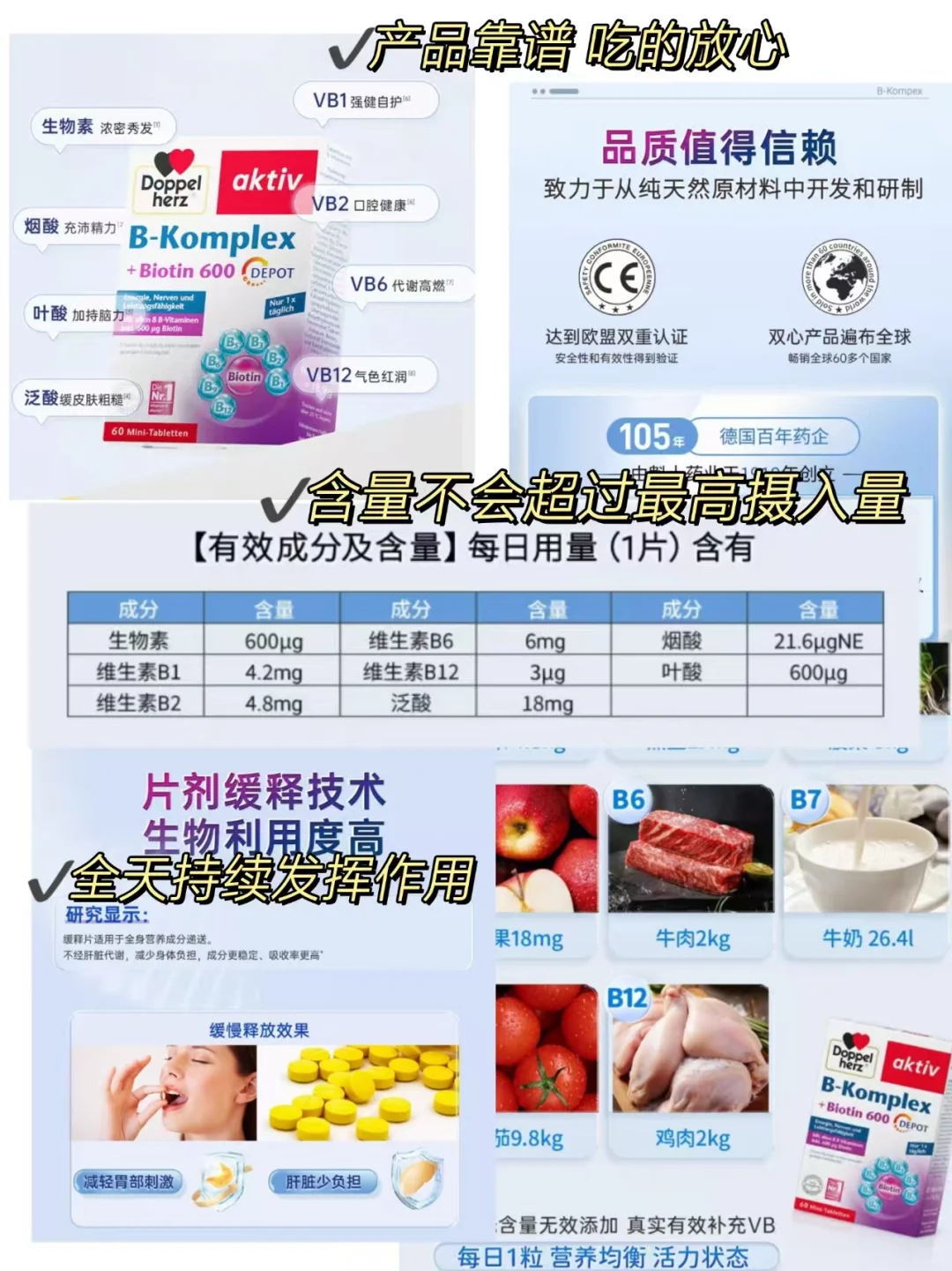 你真的了解维生素B族吗？