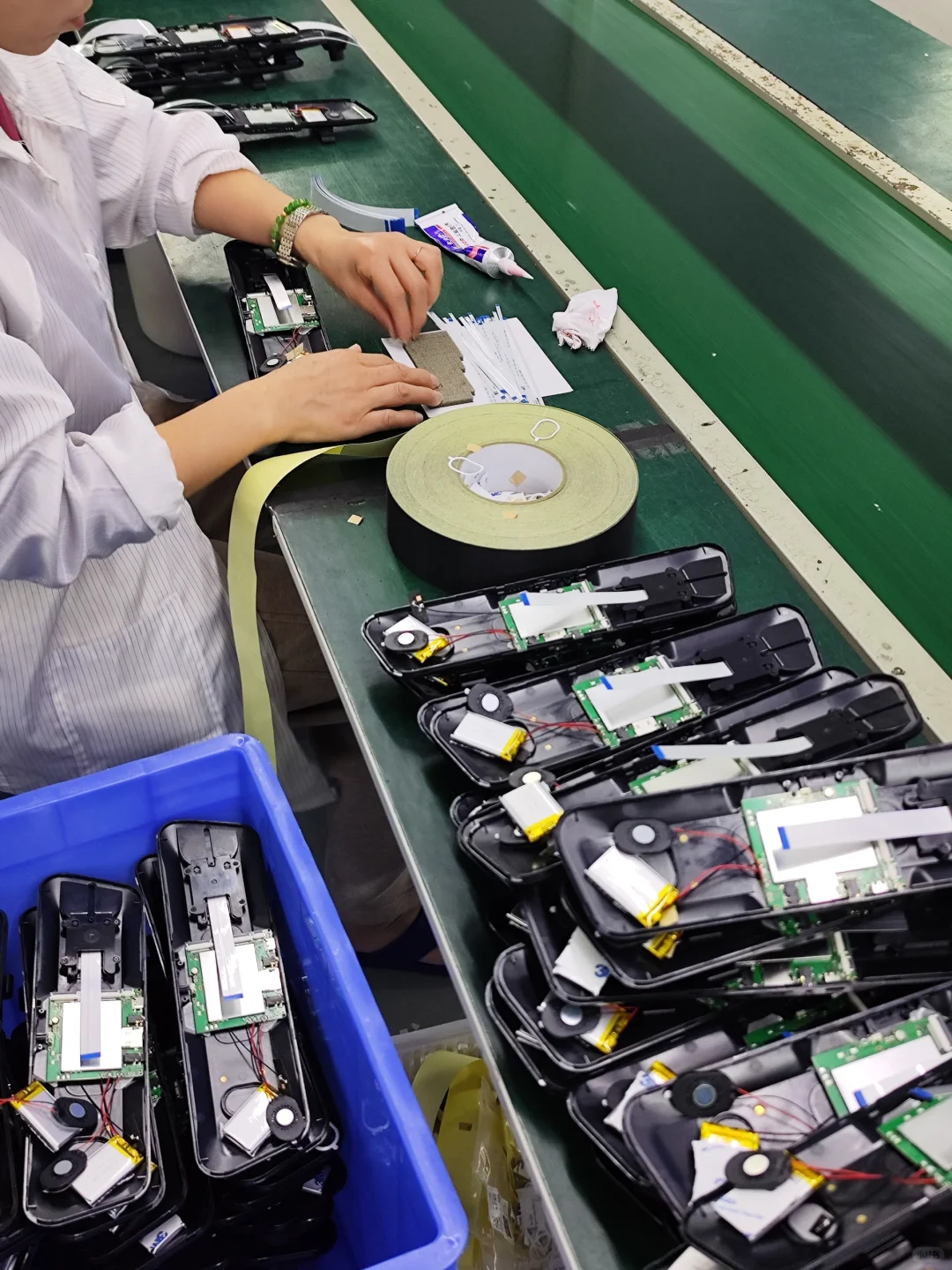 记录行车记录仪生产线的一天