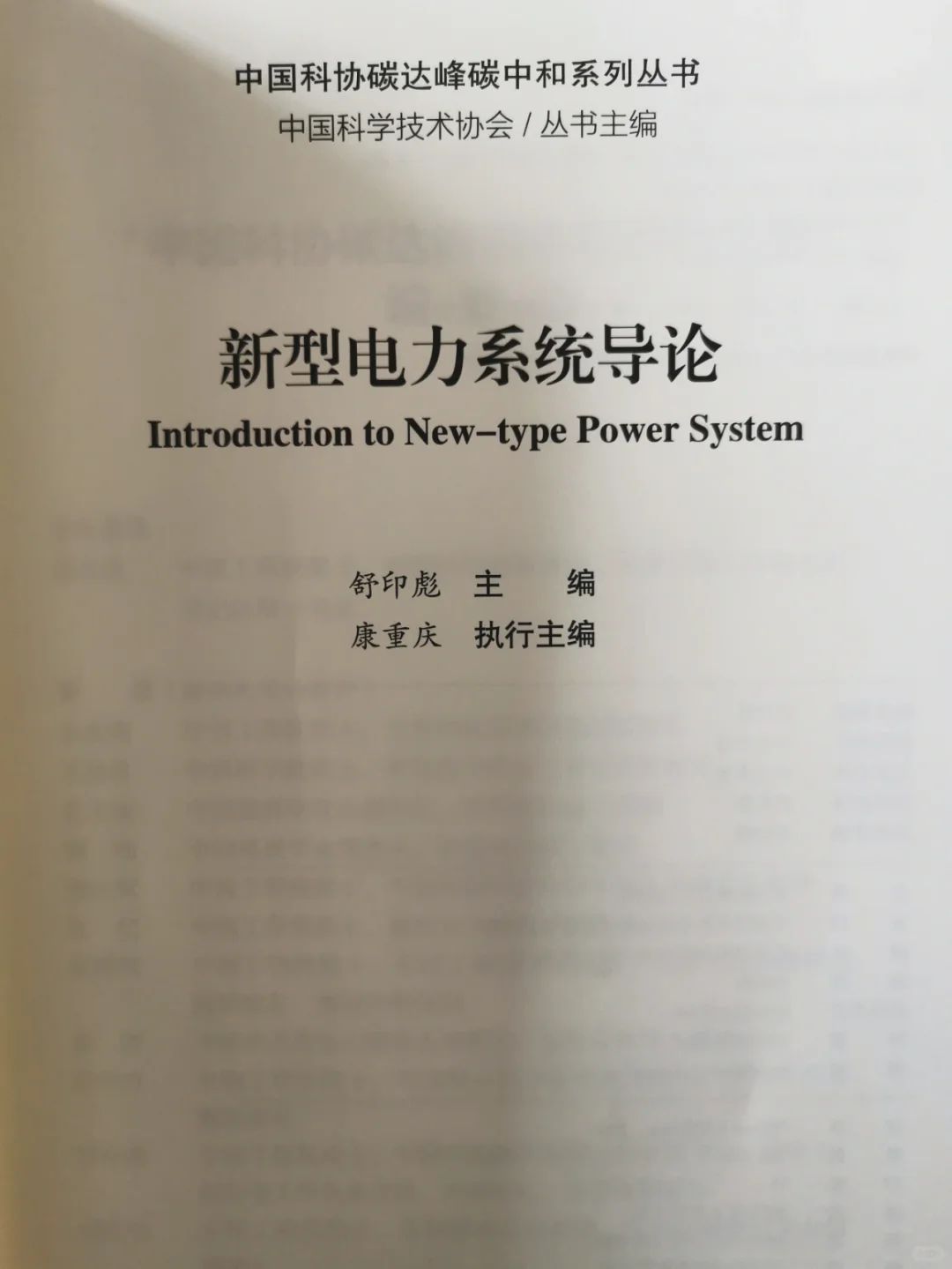 新型电力系统导论