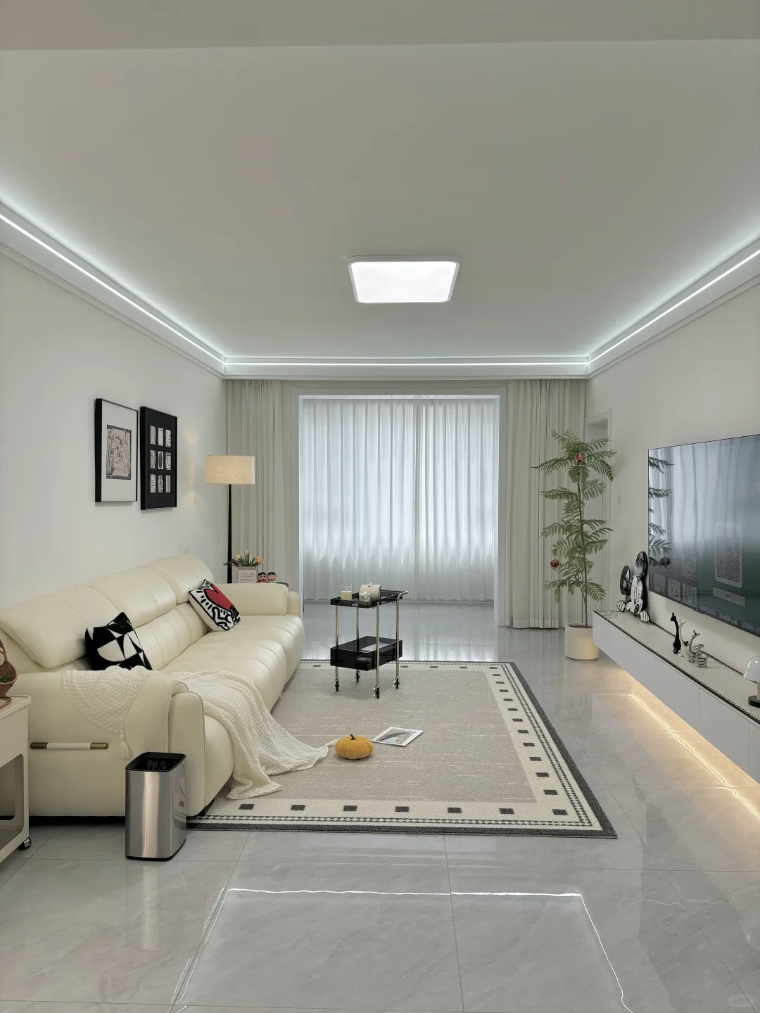 允许我嘚瑟一下，通刷乳胶漆也能装出理想小