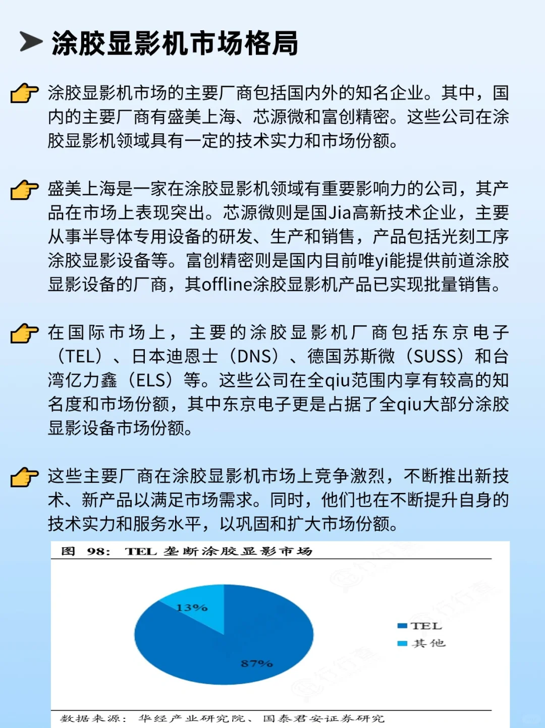 一天吃透一条产业链:No.9涂胶显影机