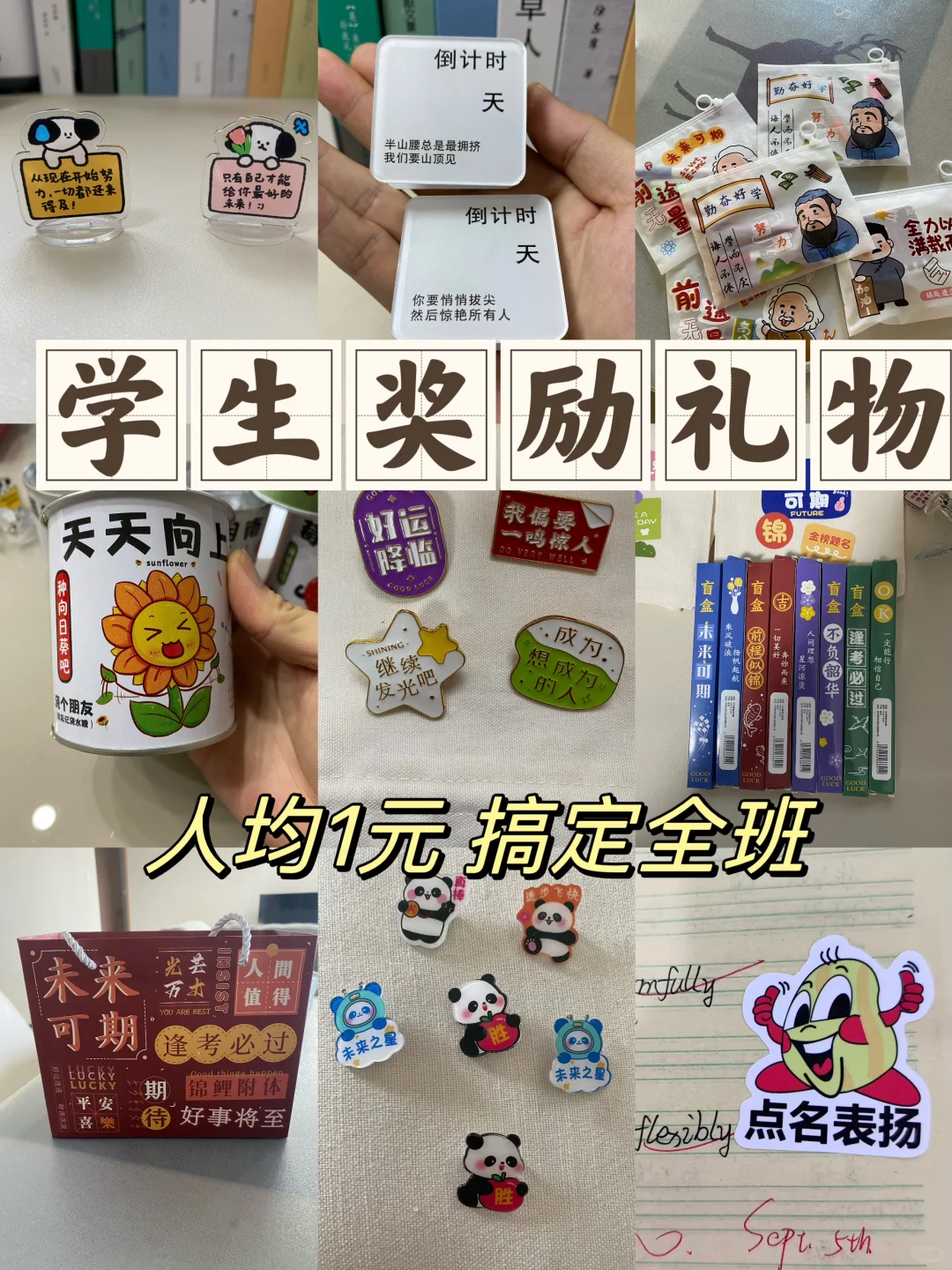 推荐✅适合奖励学生的小礼物，经济实惠！