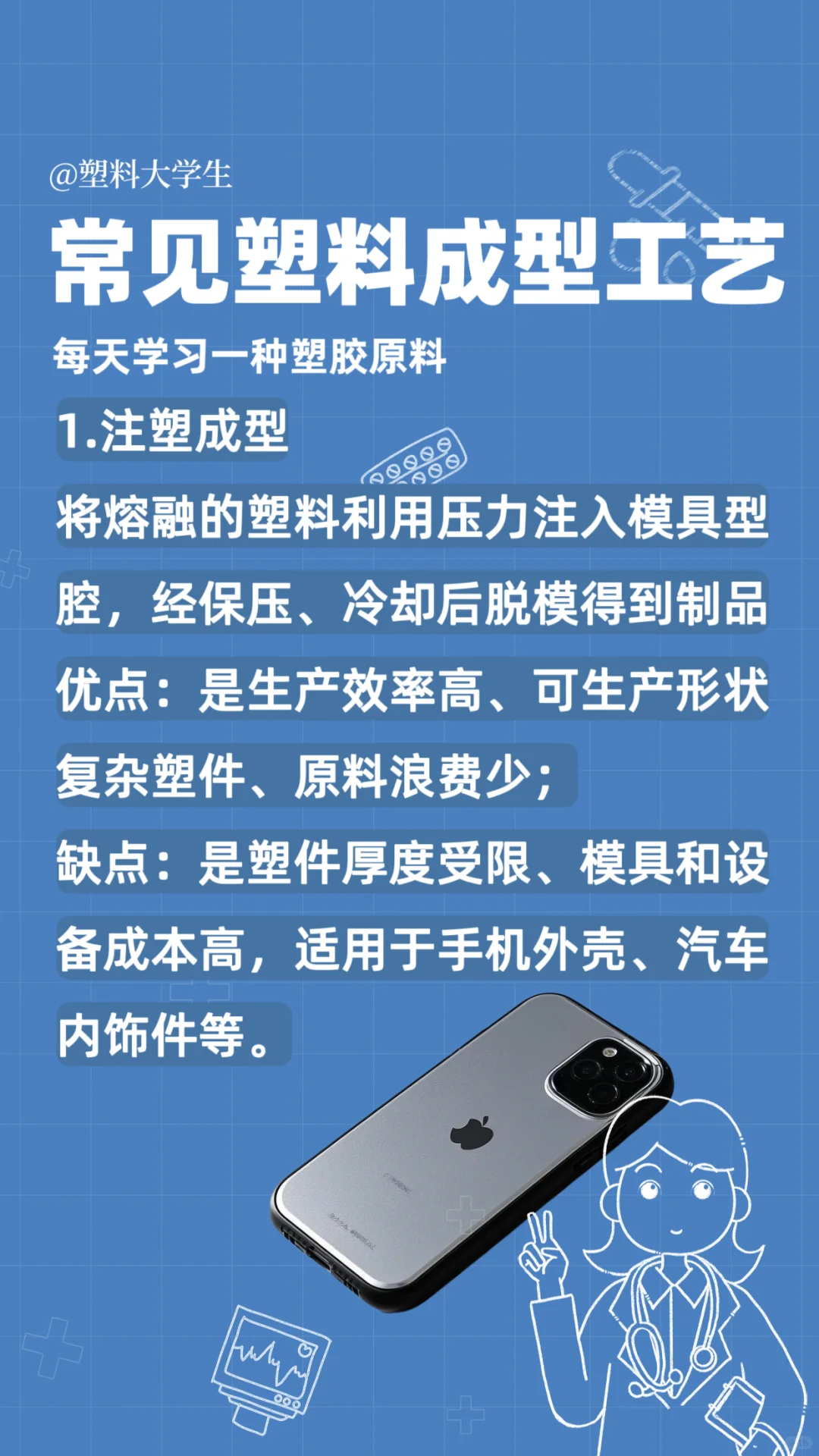 常见塑料成型工艺