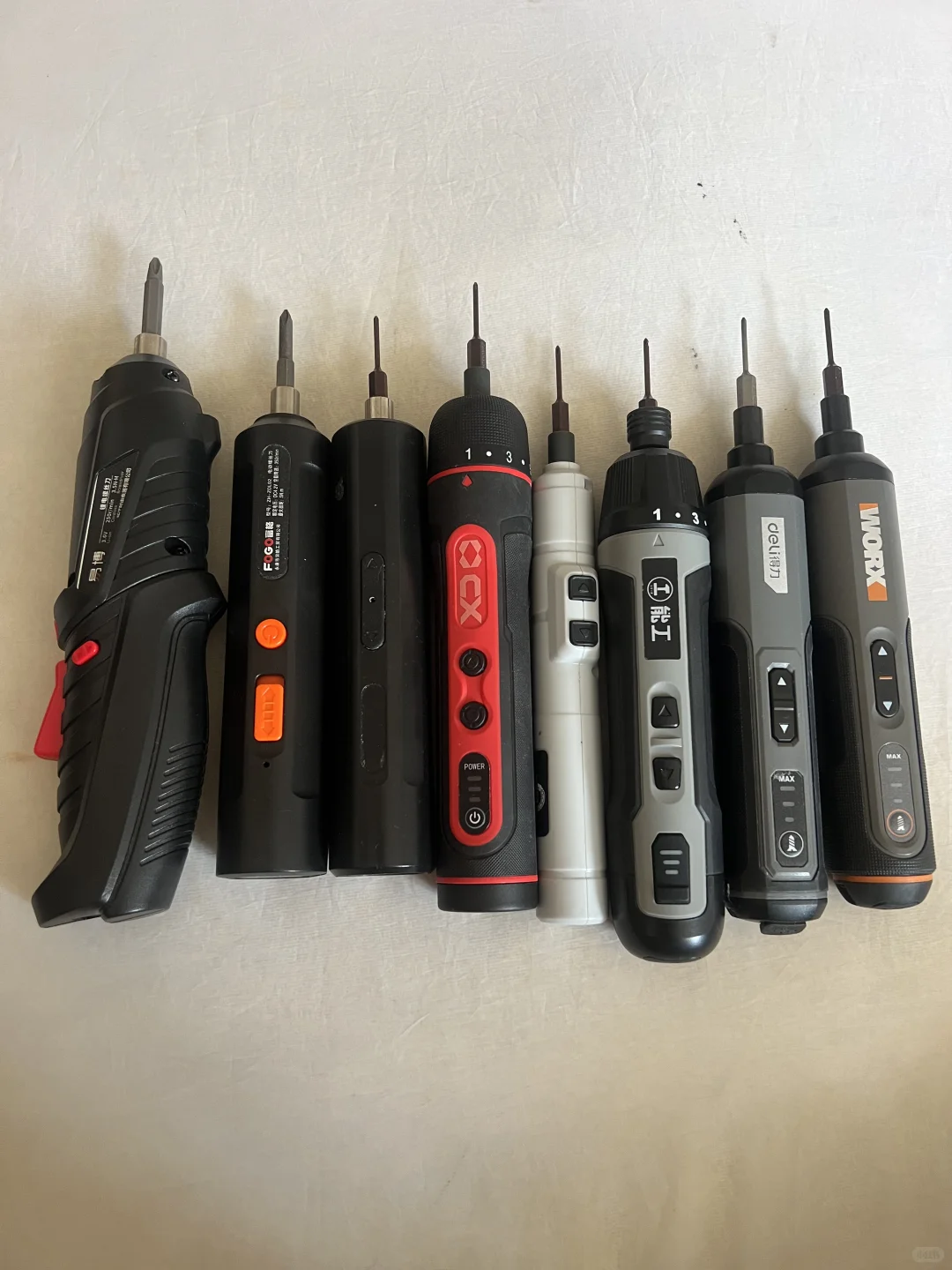 聊聊6.18买的几把电动螺丝刀