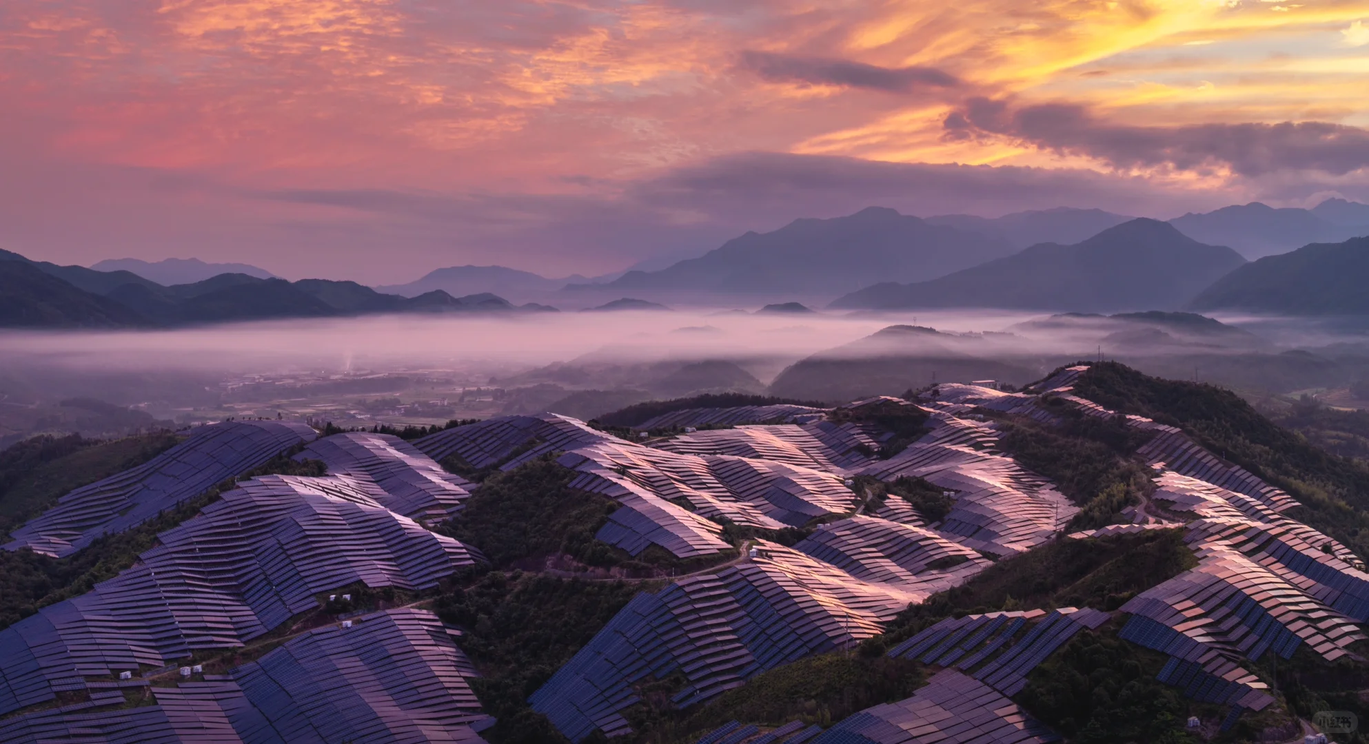 太阳能光伏发电站拍摄