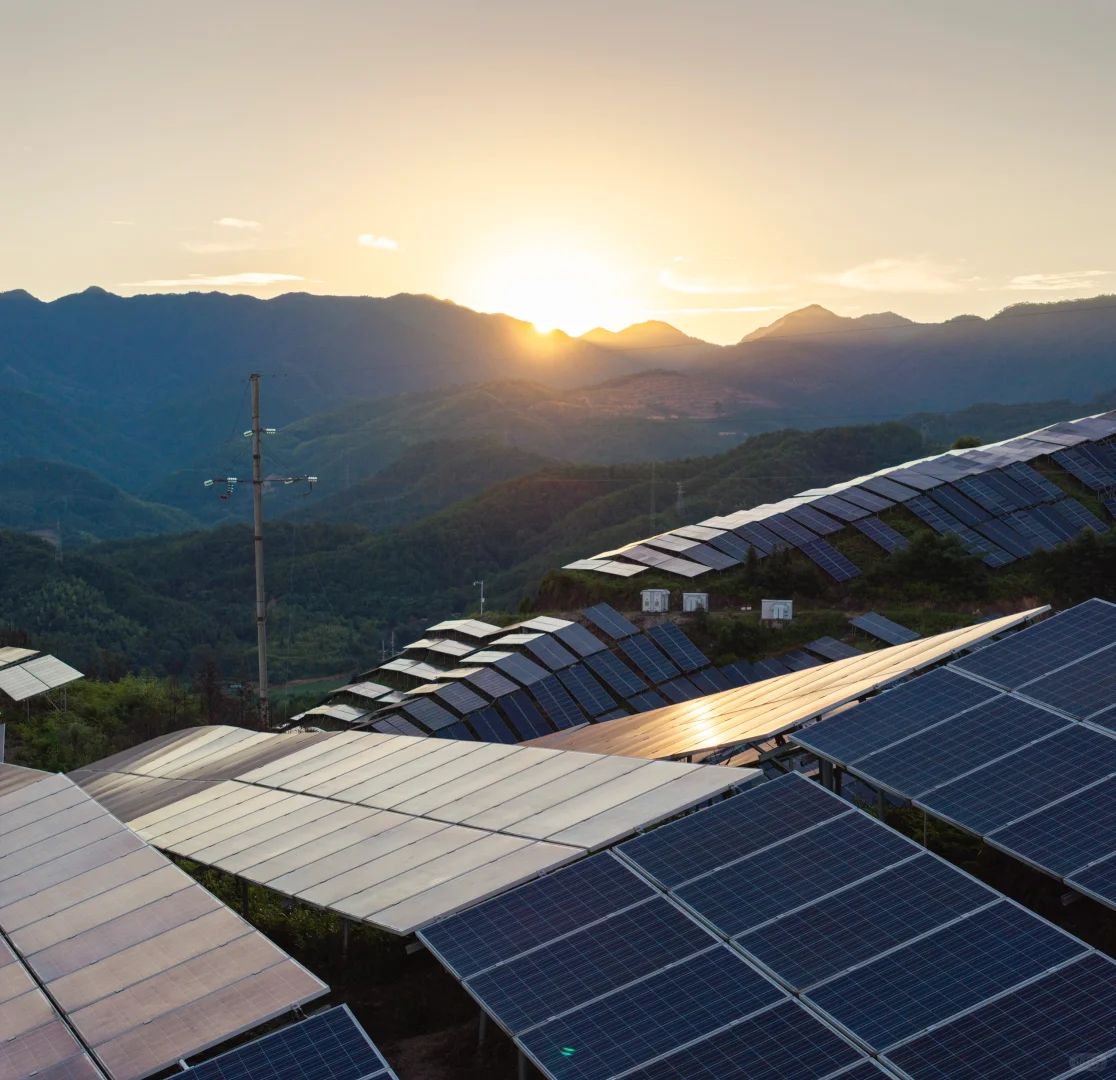 太阳能光伏发电站拍摄