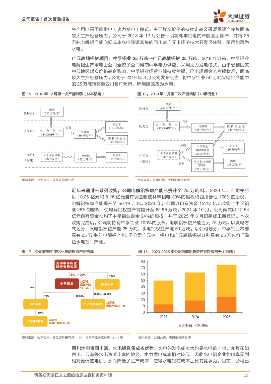 中孚实业公司研究报告|电解铝