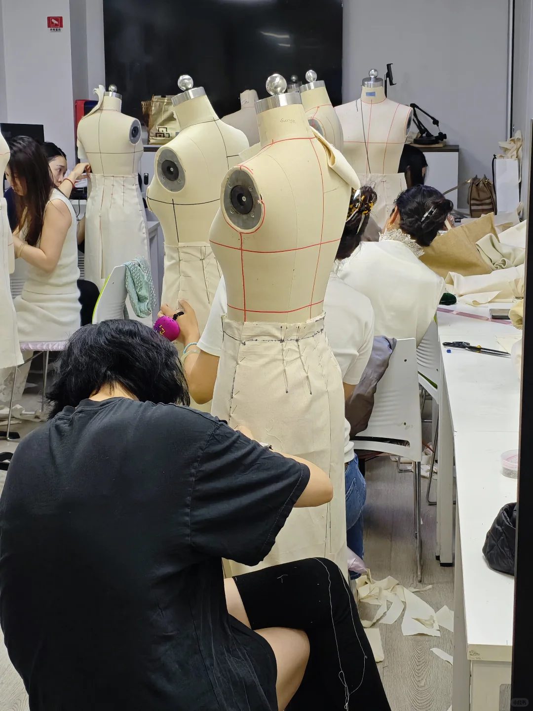 上海在哪学立体剪裁,模特人台,ET打版培训