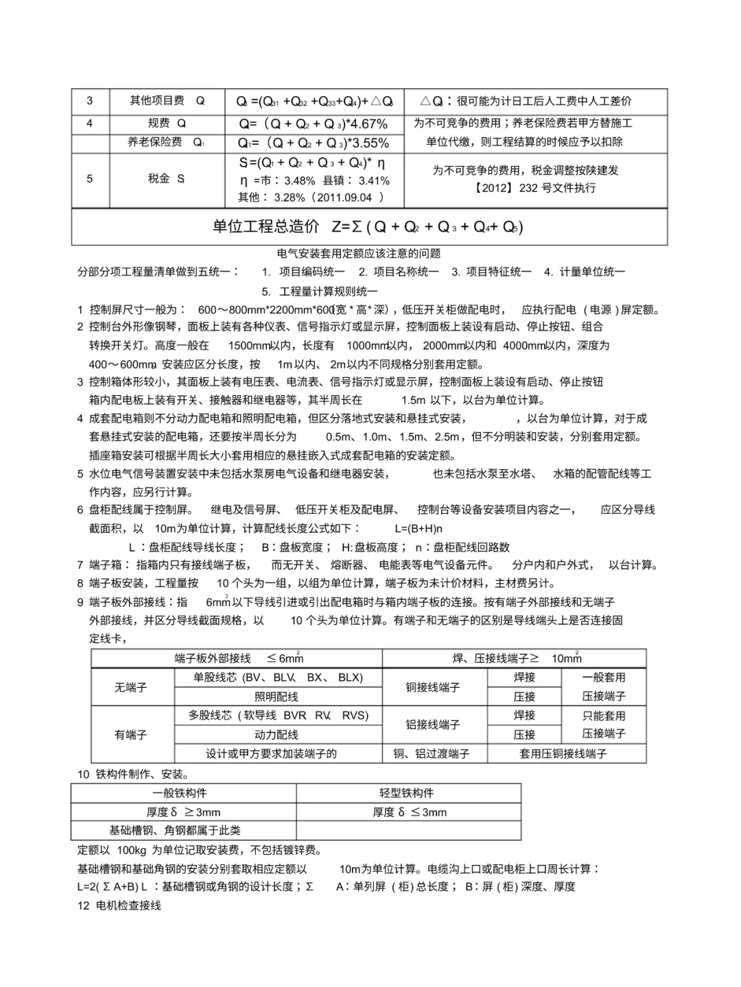 新来的造价不会电气安装预算,感觉做不久了