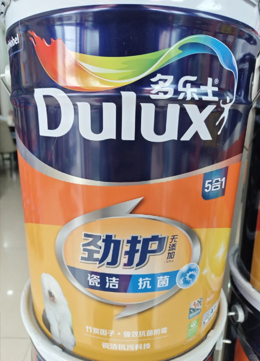 多乐士网红款乳胶漆-劲护瓷洁