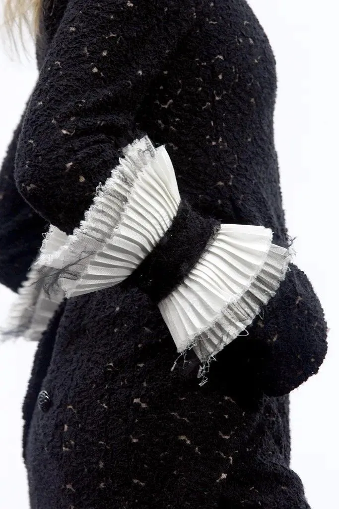 扇形袖子——动感褶皱种类分享