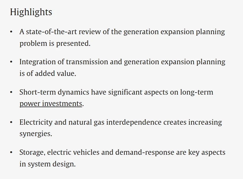 ? 电力系统规划综述——七大挑战