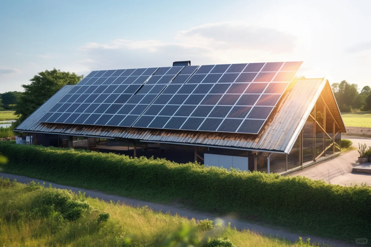 生态农场如何利用太阳能、风能和水的势能