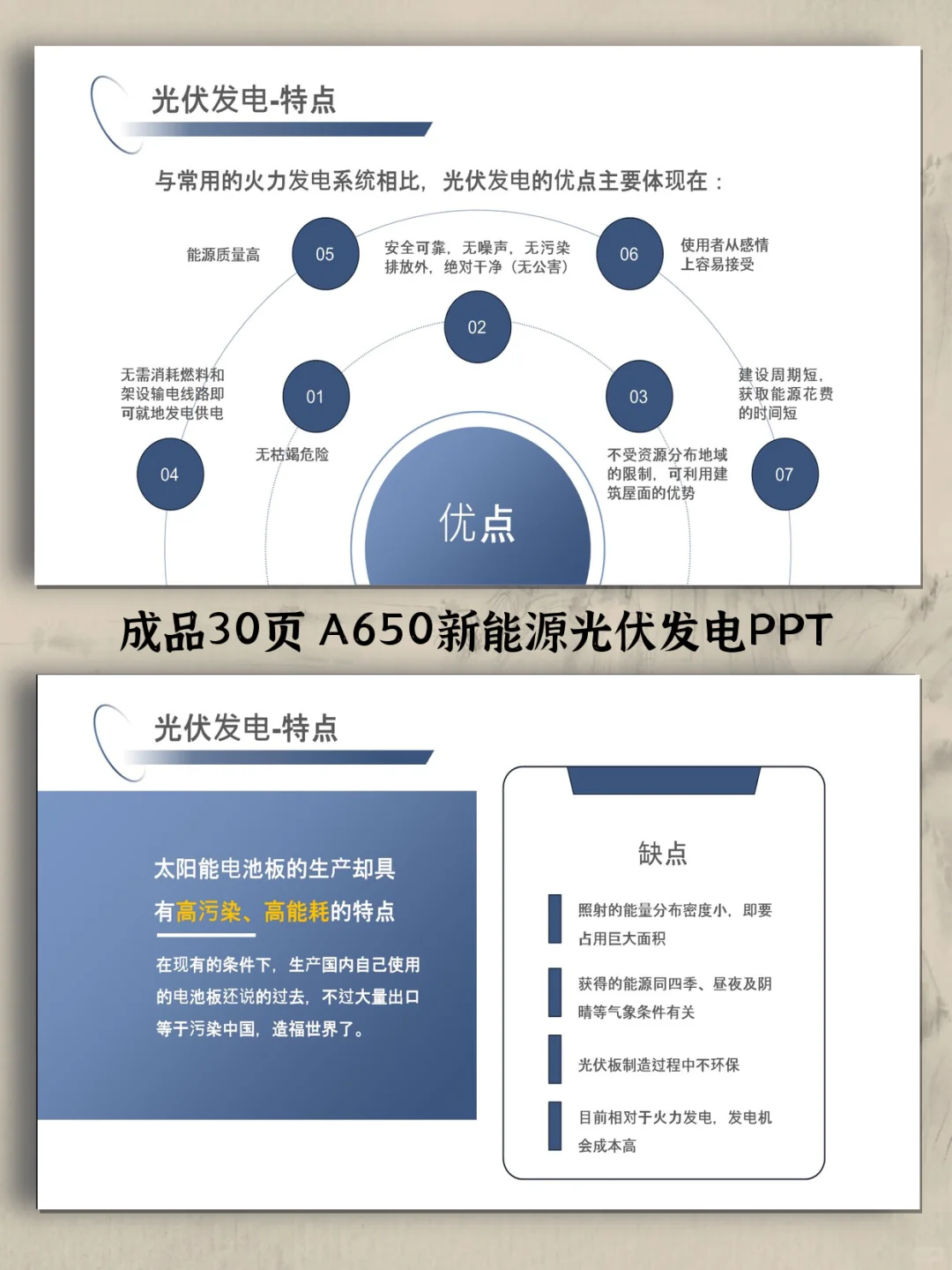 新能源光伏发电PPT30页