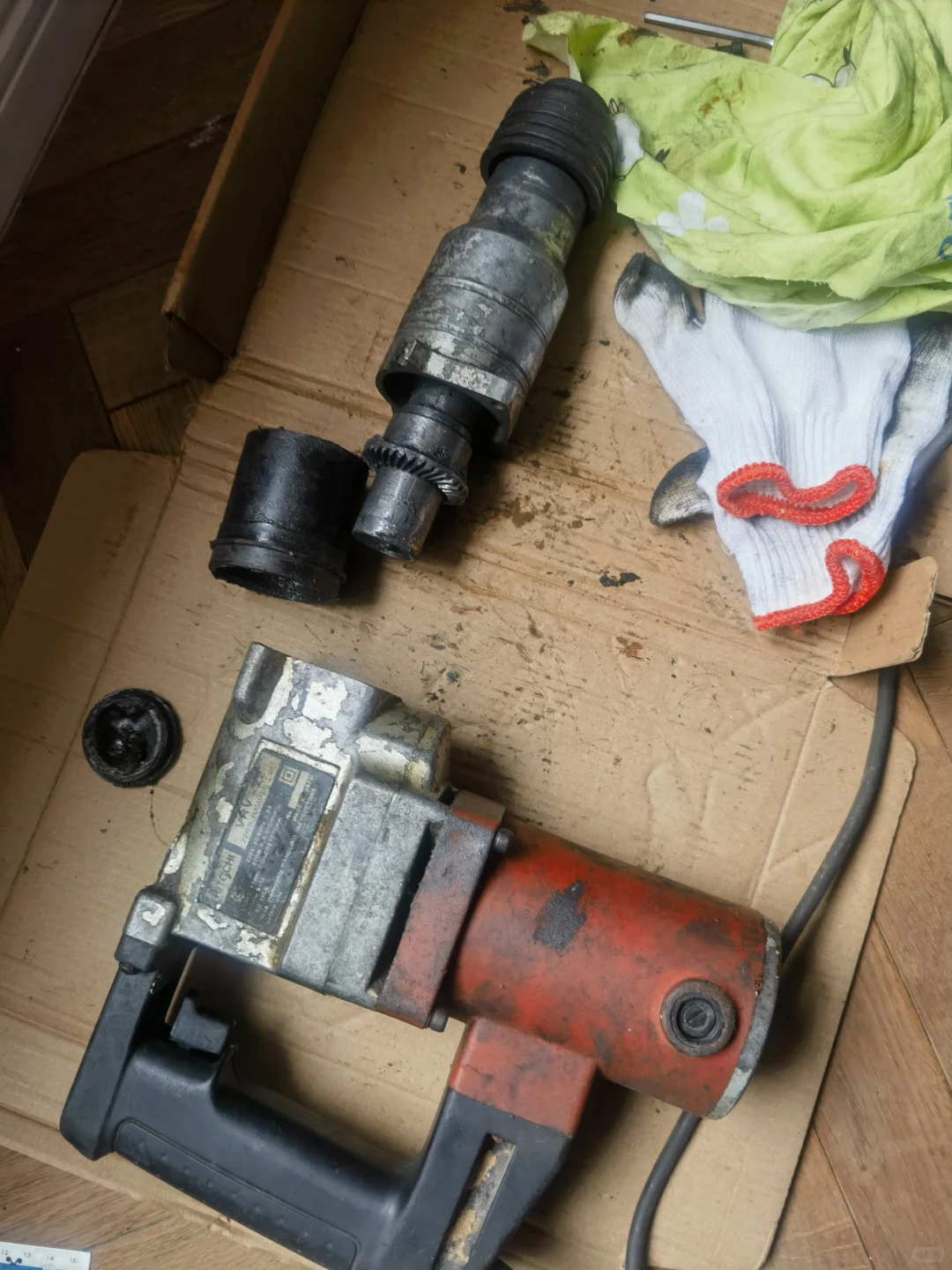 闲来无事，修俩电锤。工具修好要用直接能用